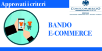 Bando "E-commerce", approvati i criteri