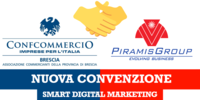 Confcommercio Brescia, convenzione con Piramis