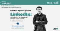 Corso "LinkedIn: strumenti e strategie per trovare nuovi clienti"