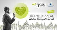EDI, webinar "Brand appeal valorizza il tuo marchio sul web"