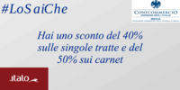 #LoSaiChe Confcommercio - Italo
