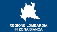 Regione Lombardia in "zona bianca"