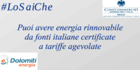 #LoSaiChe Confcommercio Brescia - Dolomiti Energia